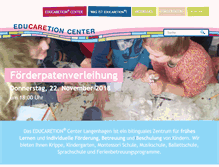 Tablet Screenshot of educaretion.de